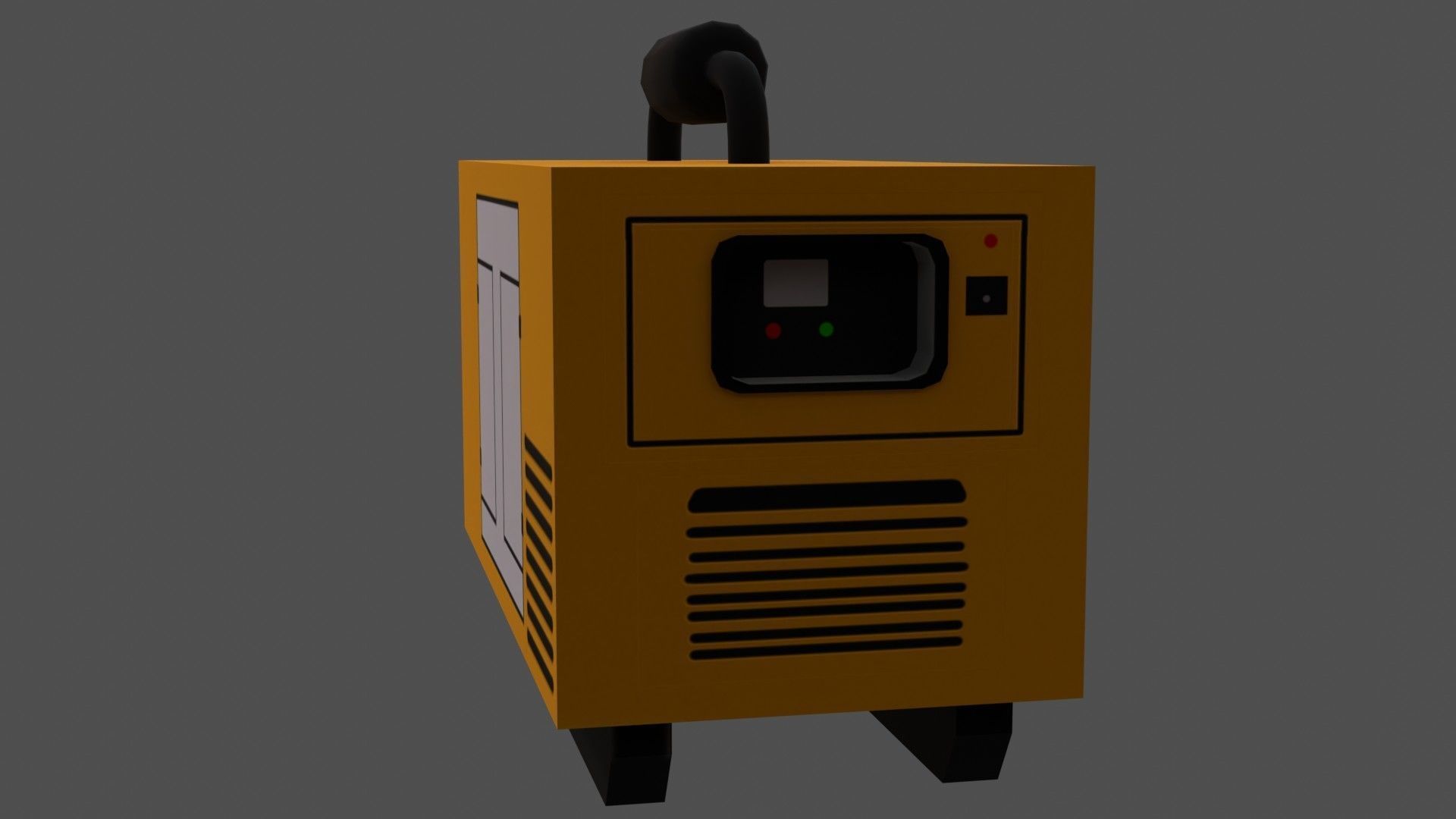 Generator - Low Poly - Game Ready - PBR Low-poly 3D model_8