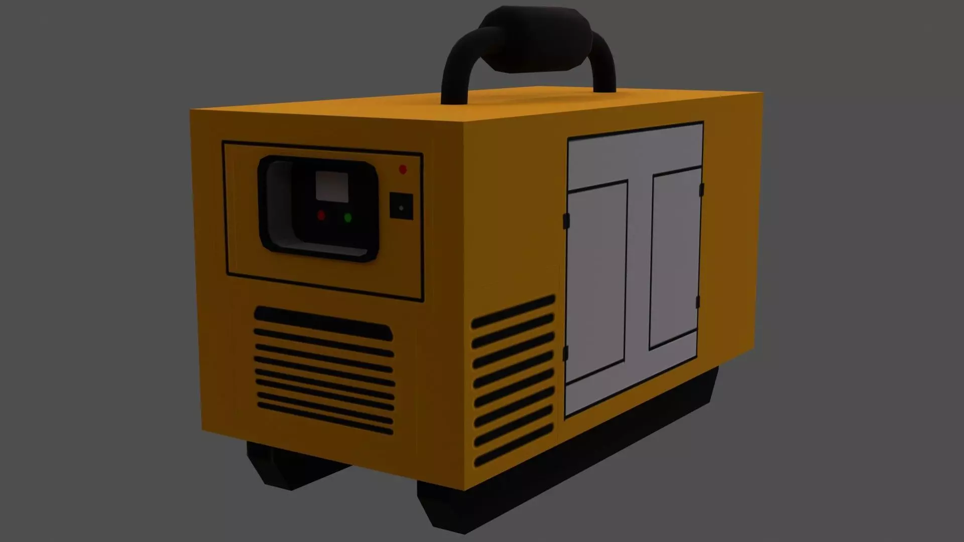 Generator - Low Poly - Game Ready - PBR Low-poly 3D model_0