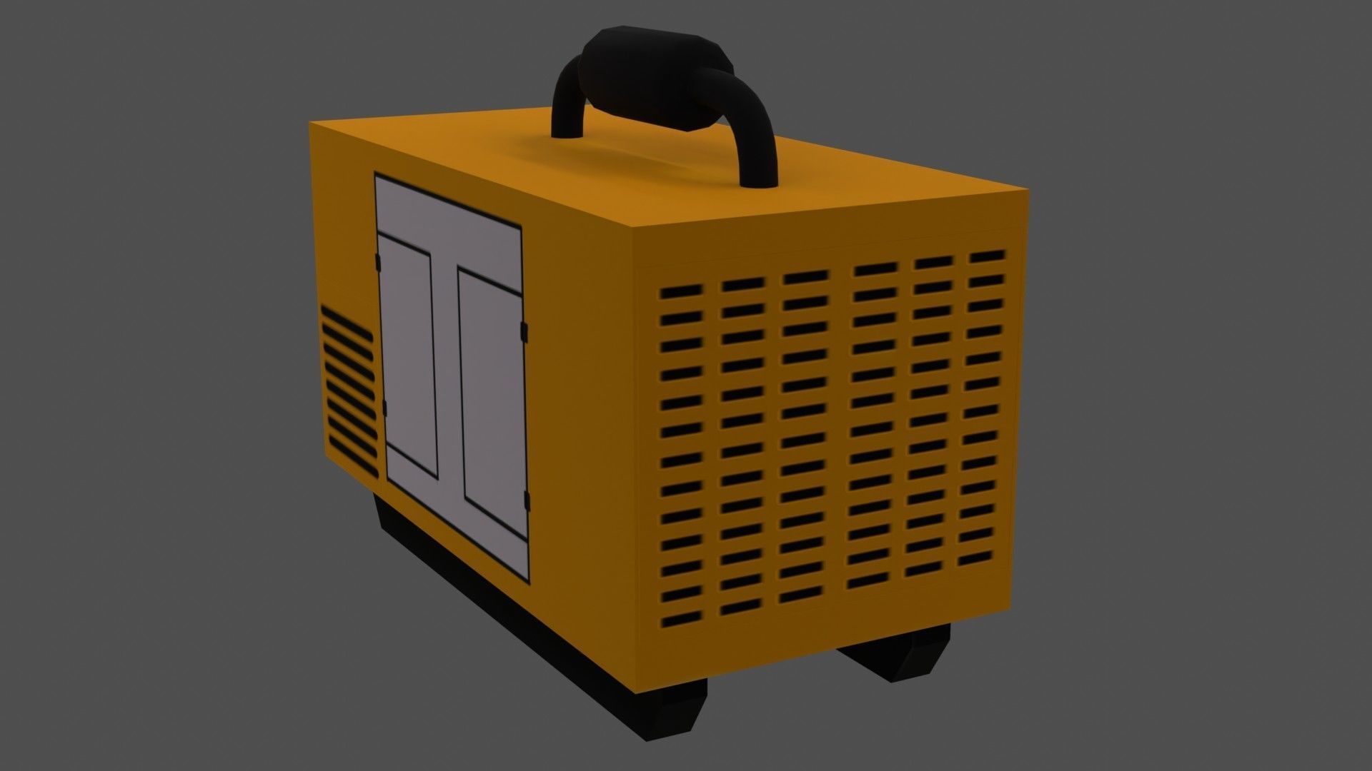 Generator - Low Poly - Game Ready - PBR Low-poly 3D model_3