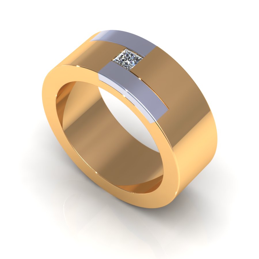 Wedding Band 3D print model_1