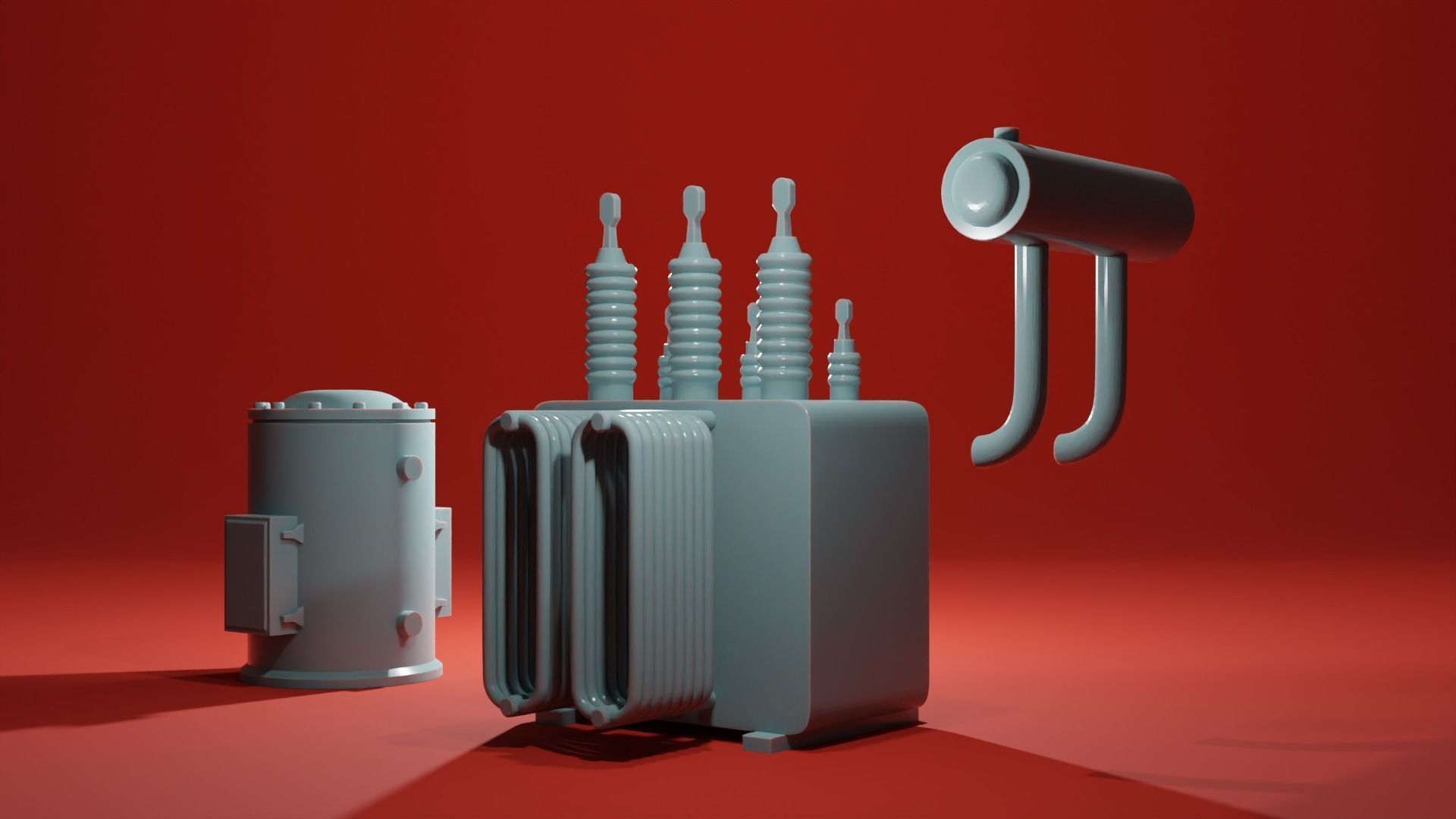 Lab Experiment Tank Scatter Terrain Set 3D print model_5