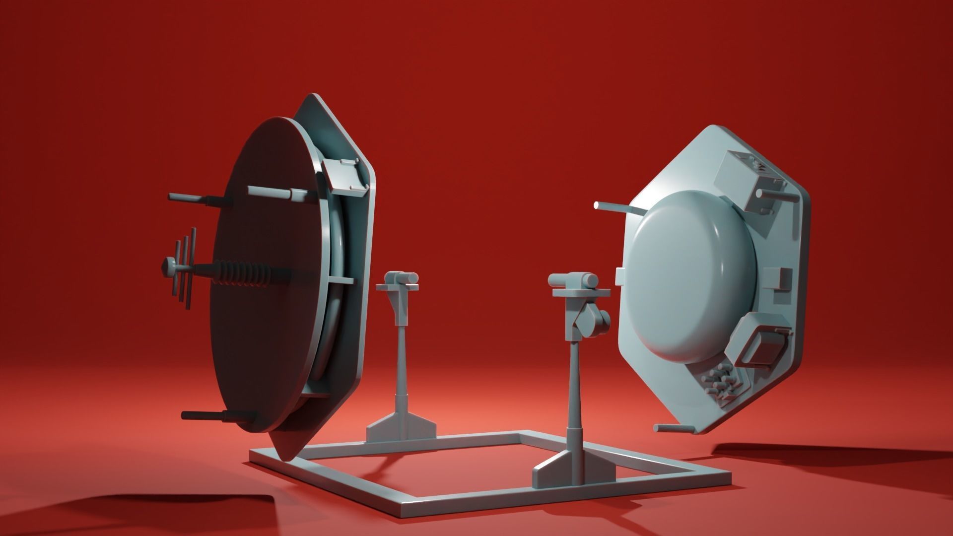 Lab Experiment Tank Scatter Terrain Set 3D print model_7