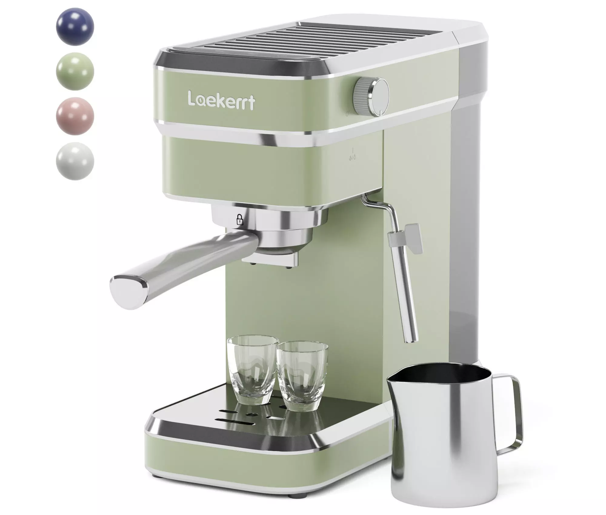 Espresso coffee machine by LAEKERRT 3D model_0