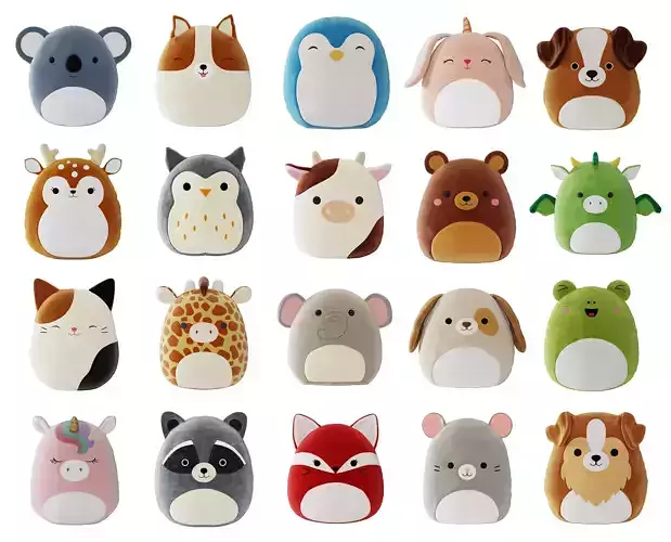 Squishmallows Plush Toys Collection 