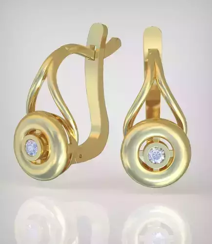 Earring model 0262 3D printable model