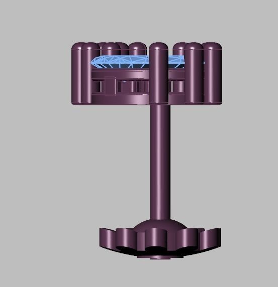 Earring model 0264 3D printable model15 3D print model_23