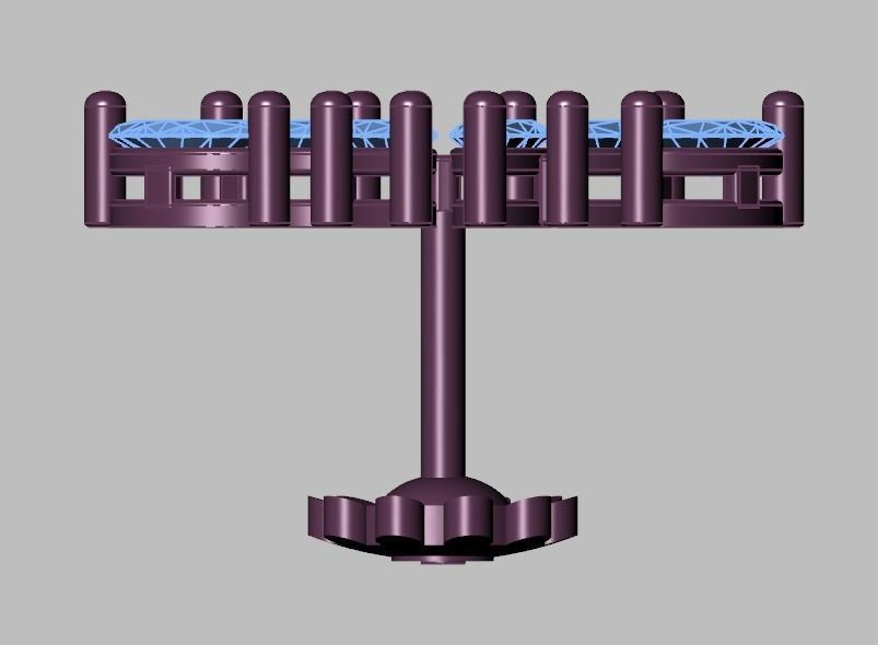 Earring model 0264 3D printable model15 3D print model_22