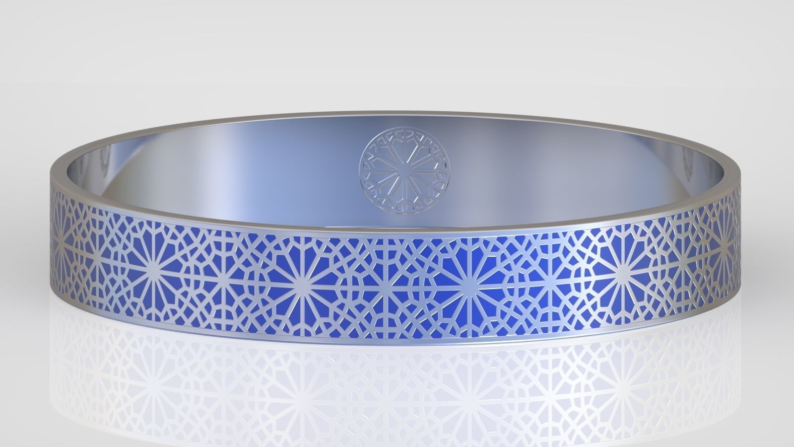 Bracelet model 3D printable model 0027 3D print model_3