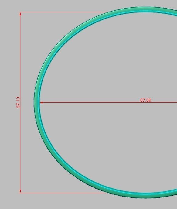 Bracelet model 3D printable model 0027 3D print model_11