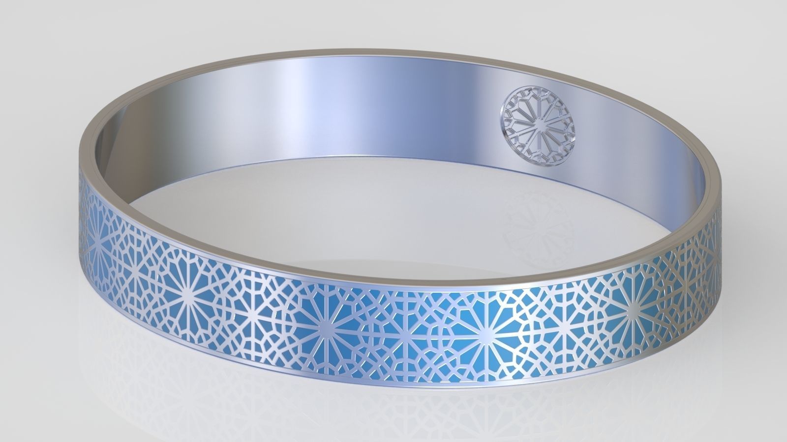 Bracelet model 3D printable model 0027 3D print model_5