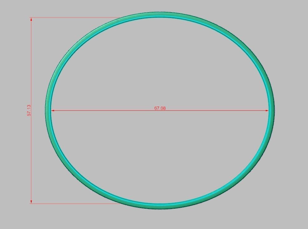 Bracelet model 3D printable model 0027 3D print model_10