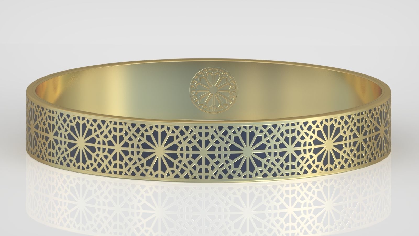 Bracelet model 3D printable model 0027 3D print model_1