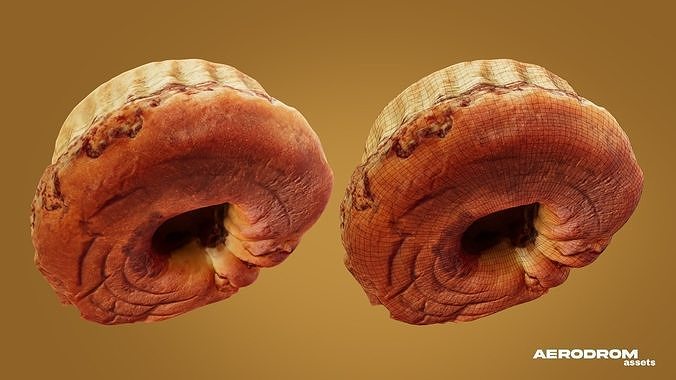 Slovenian Nut Roll - Large 3D model 6
