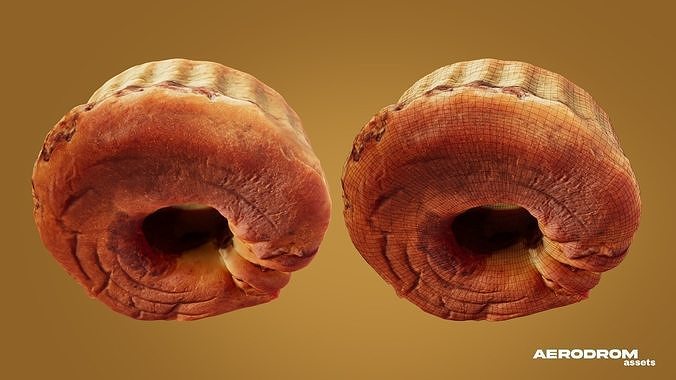 Slovenian Nut Roll - Large 3D model 7