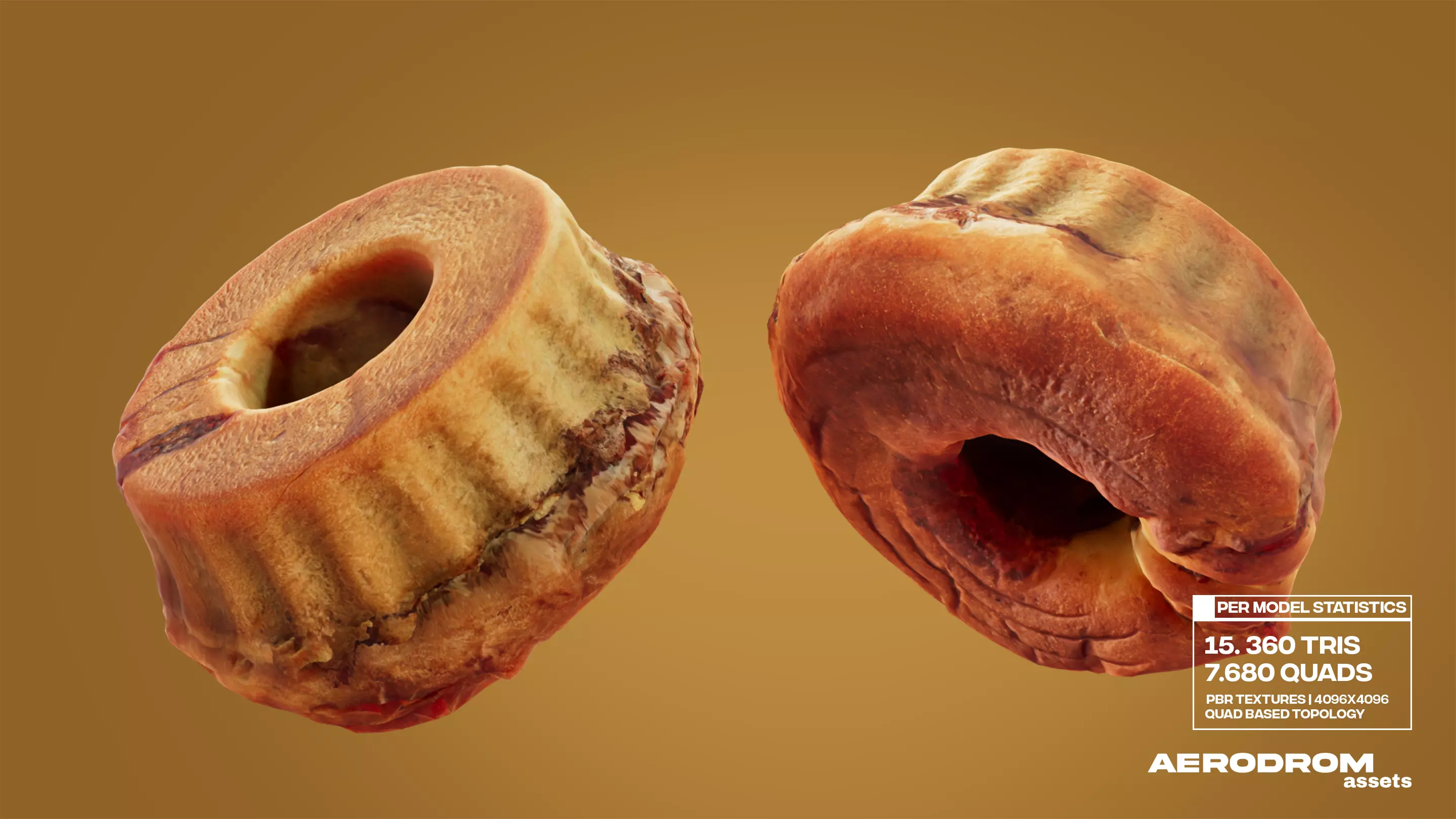 Slovenian Nut Roll - Large 3D model