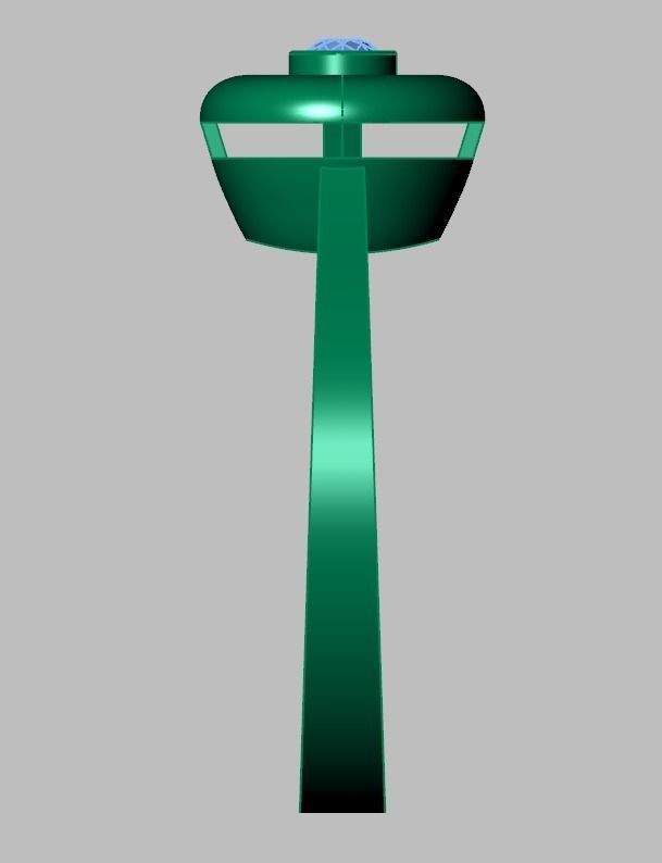 Diamond ring 0579 3D printable model  3D print model_13