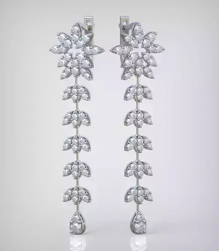 Earring model 0341 3D printable mode9 3D print model