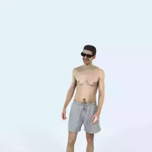 Jayne 08H Beach Listening Sports Man