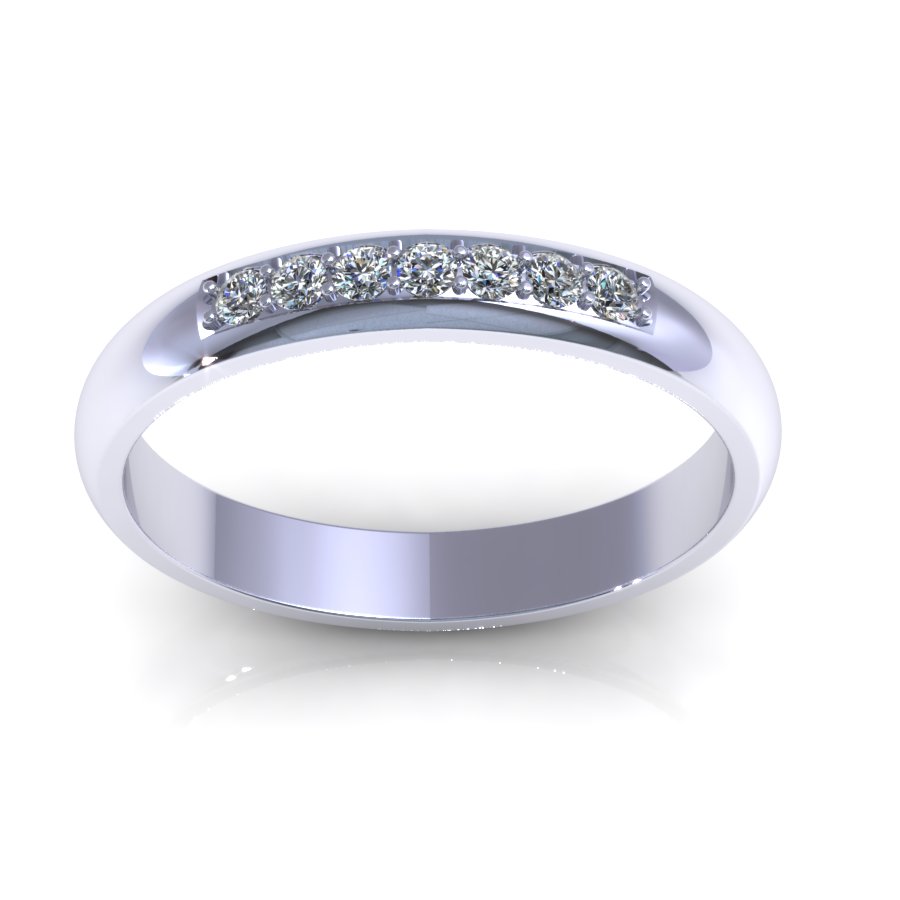 Wedding Band 3D print model_1