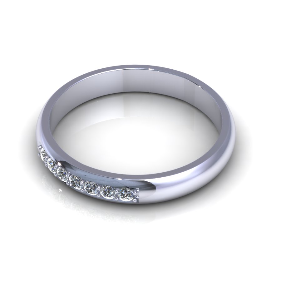 Wedding Band 3D print model_2