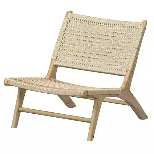  Kave Home Beida solid teak armchair