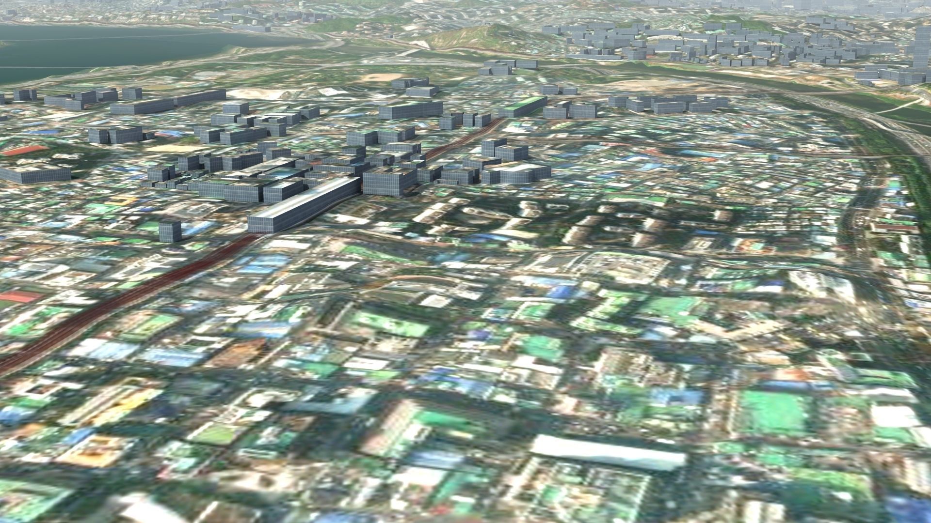 Seoul South Korea Low-poly 3D model_22
