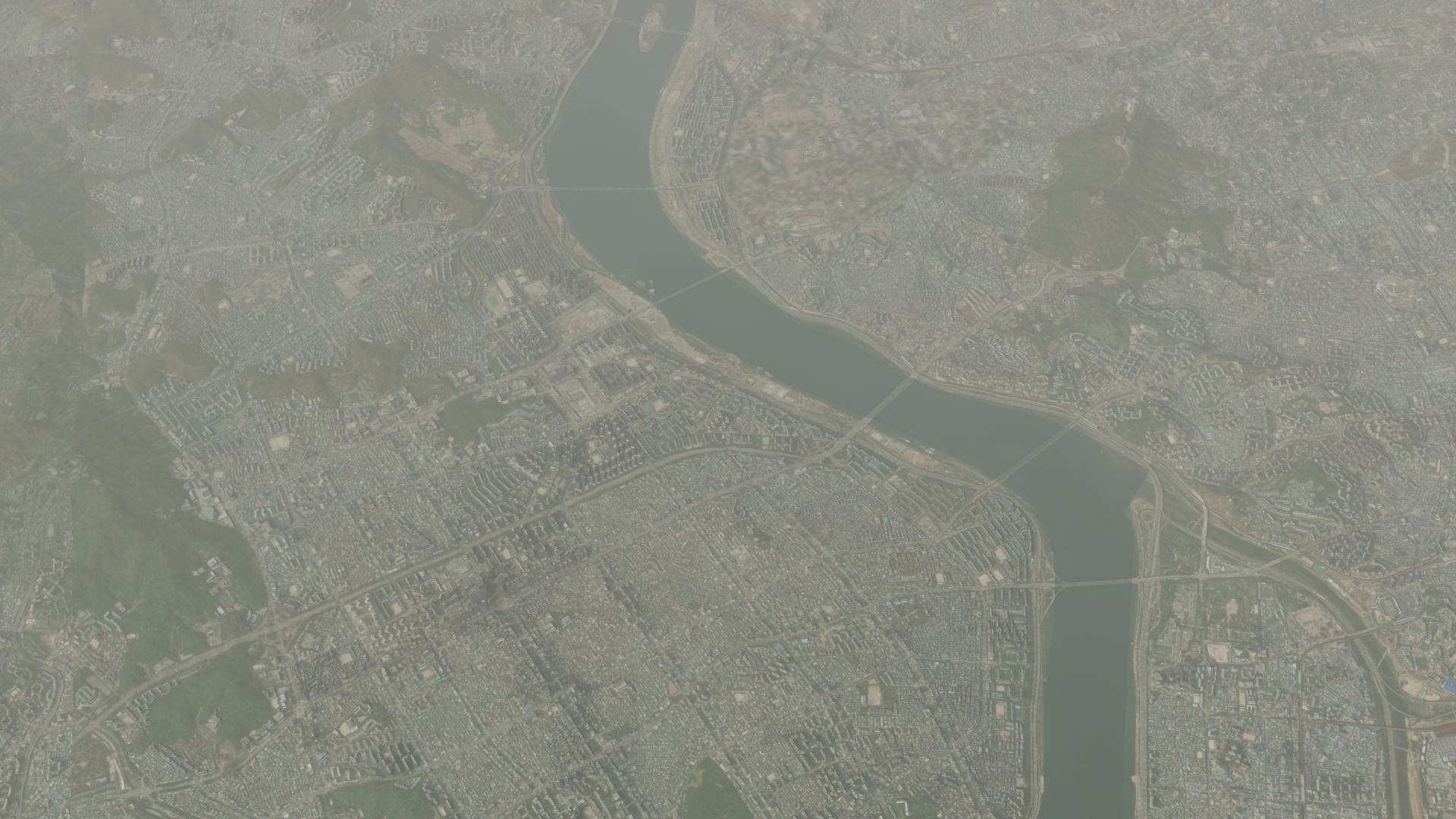 Seoul South Korea Low-poly 3D model_27