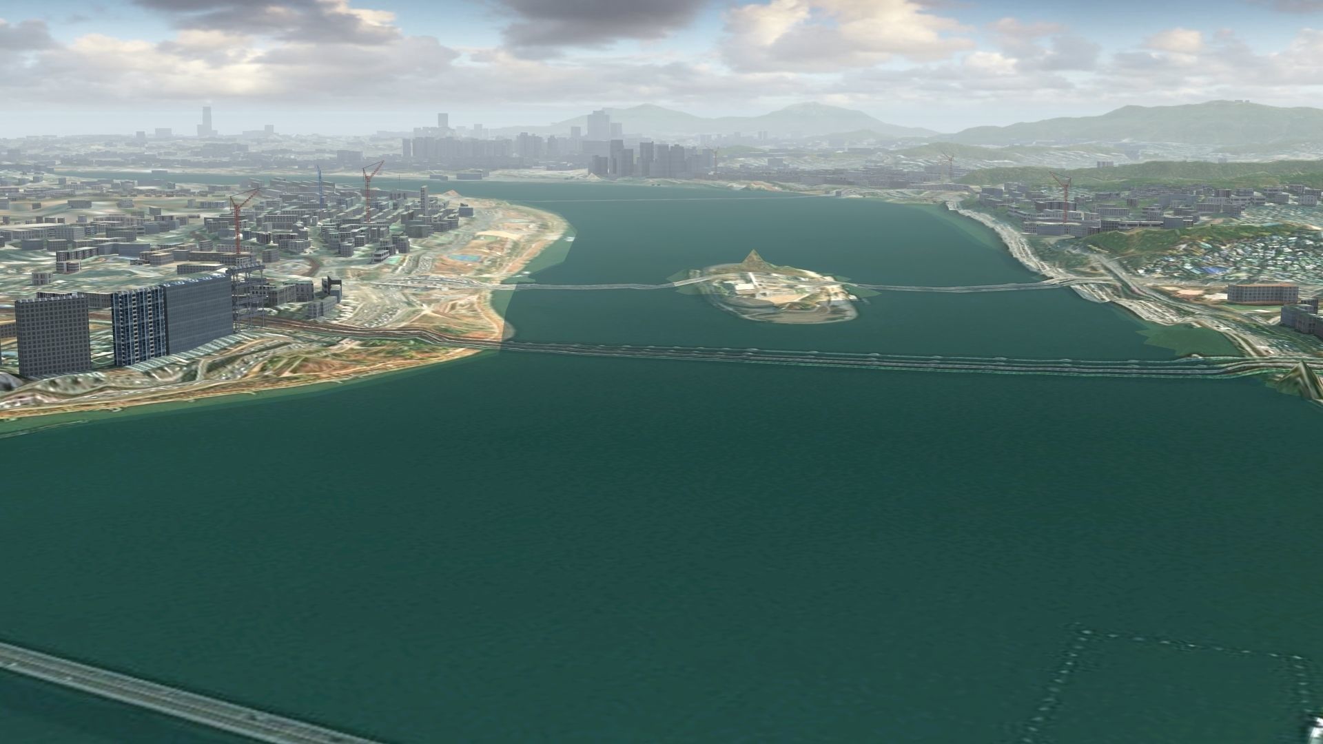 Seoul South Korea Low-poly 3D model_20