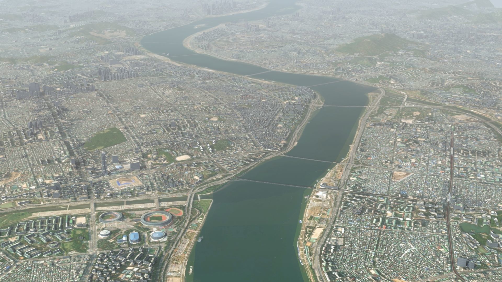 Seoul South Korea Low-poly 3D model_44