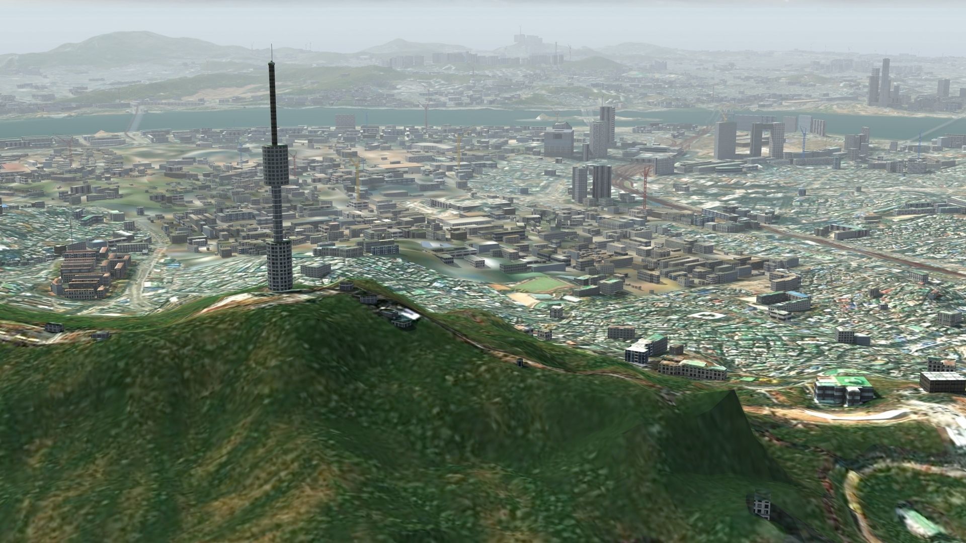 Seoul South Korea Low-poly 3D model_18