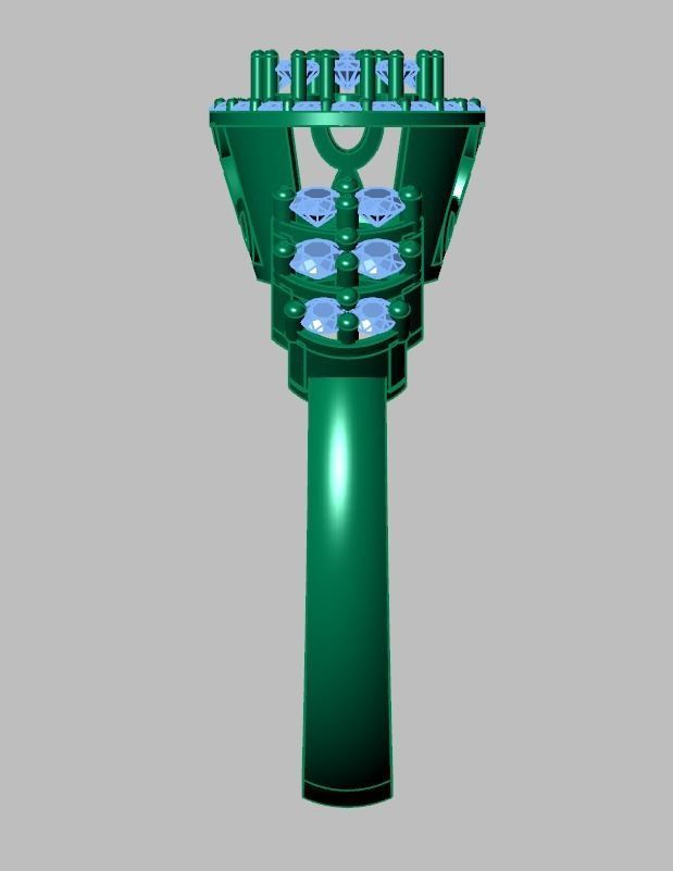 Diamond ring 0582 3D printable model6 3D print model_13