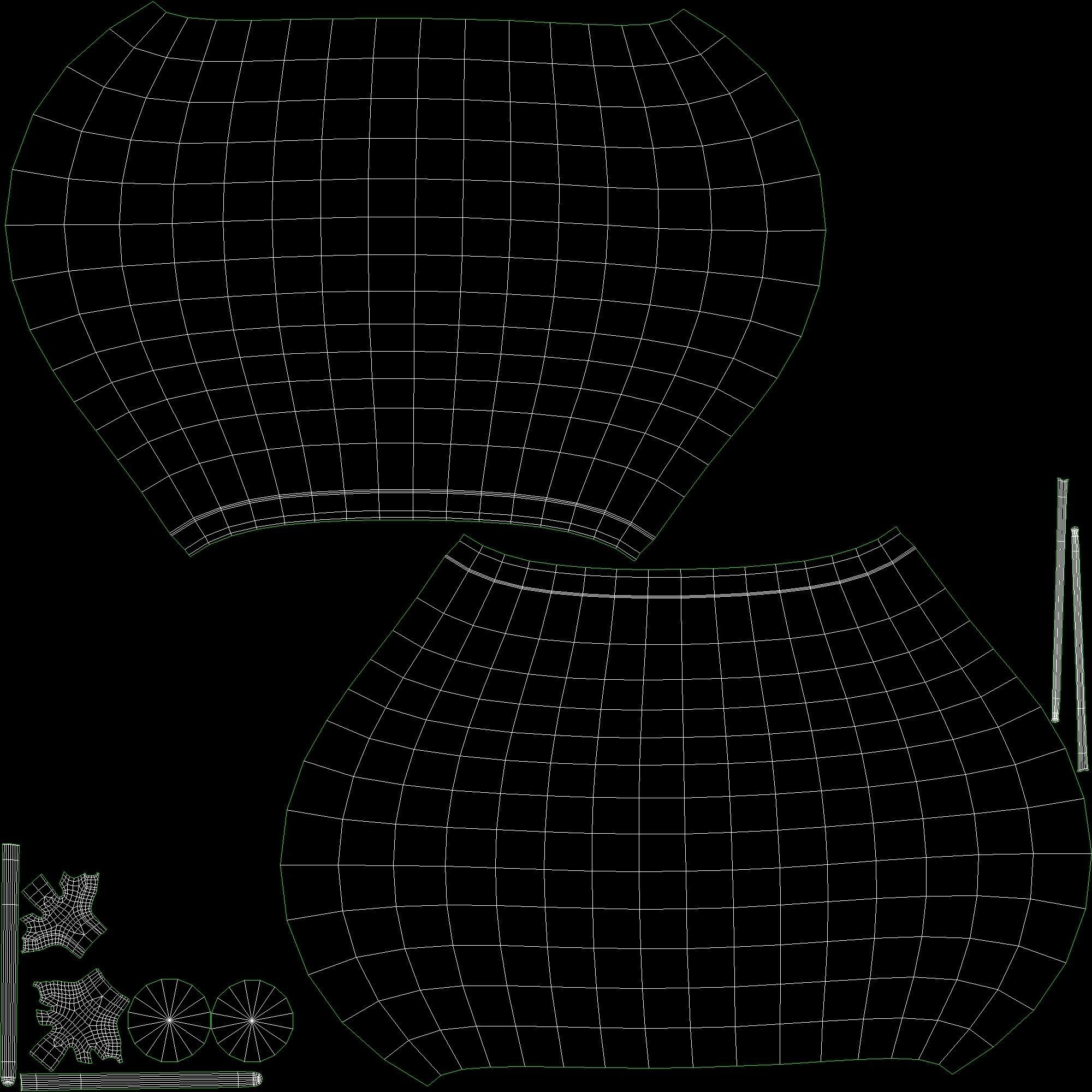 Ceramic Lamp 3D model_7