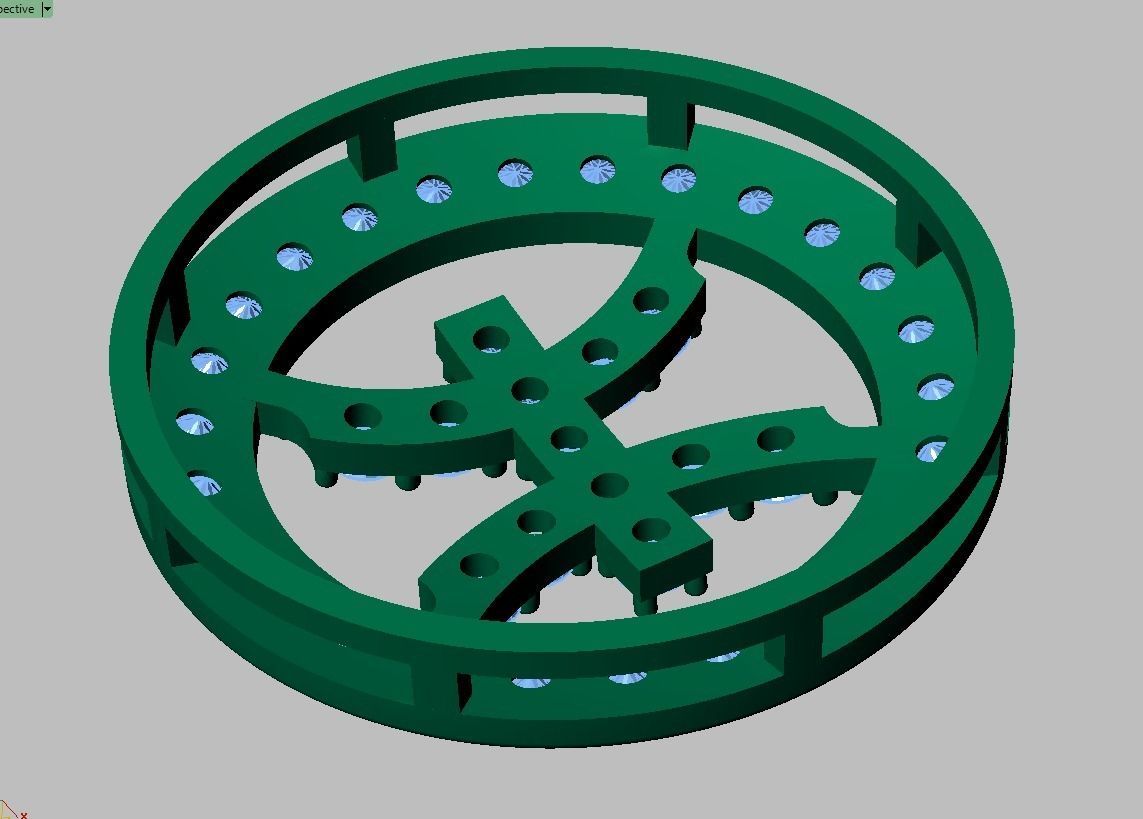 Pisces Pendant model 3D 0180 printable model 3D print model_10