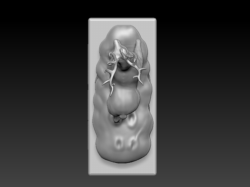 Christmas Deer print ready 3D print model_9