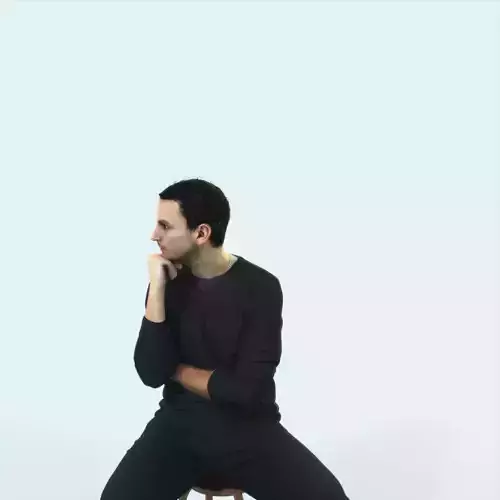 Jest 05B Listening Casual Sitting Man