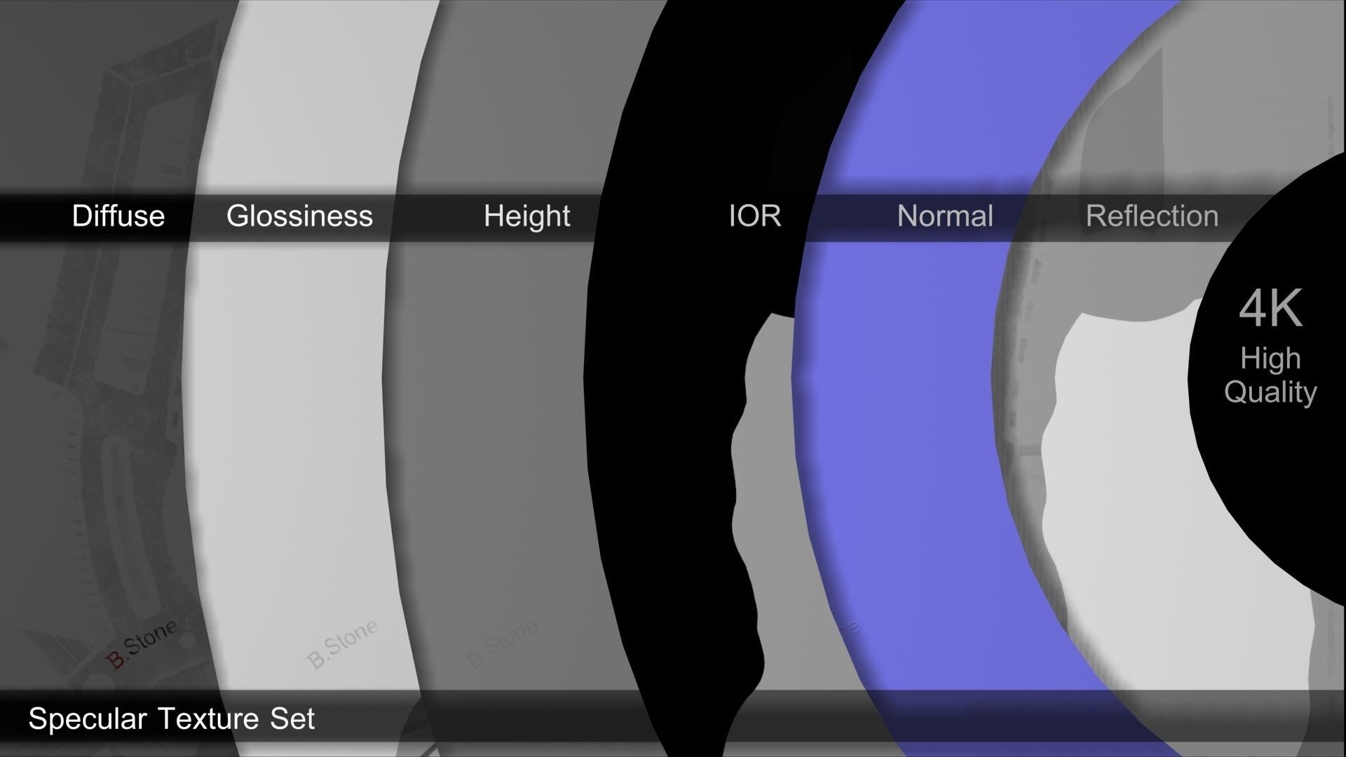 Knife Low-poly 3D model_12