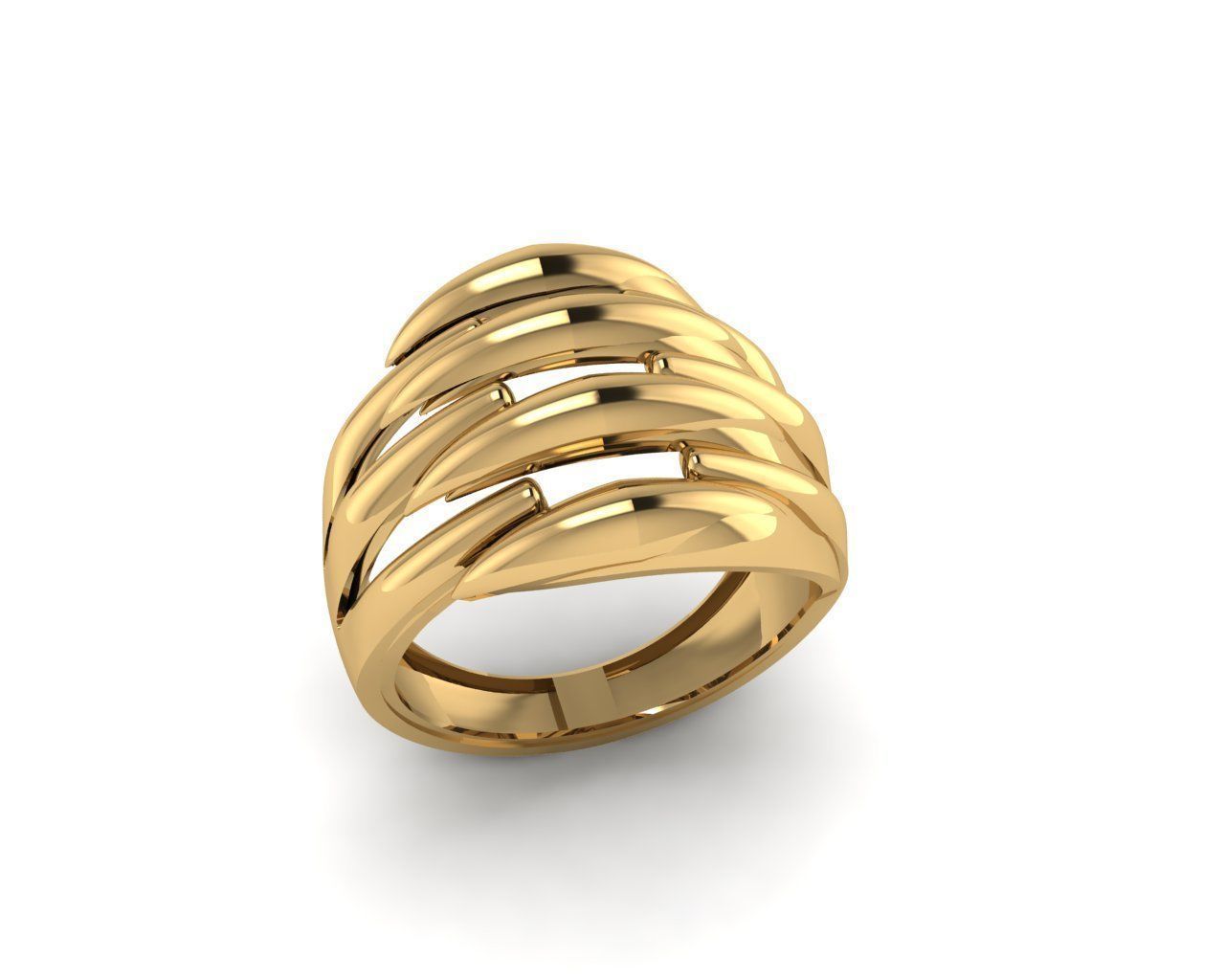 Rings 3D print model_2