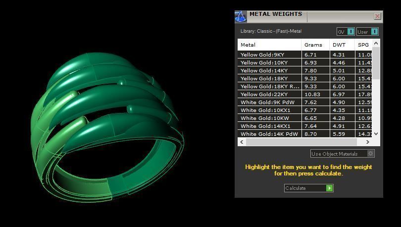 Rings 3D print model_5