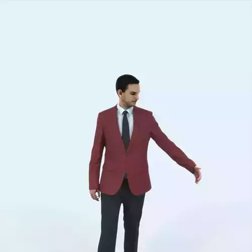 Jest 10J Couple walking Business Man