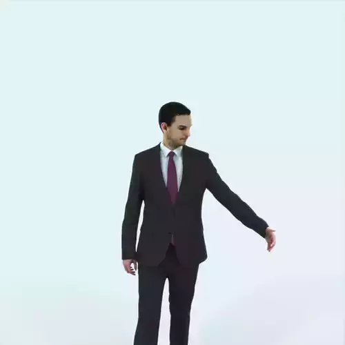 Jest 10H Couple walking Business Man