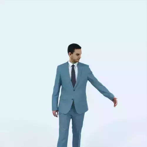 Jest 10F Couple walking Business Man