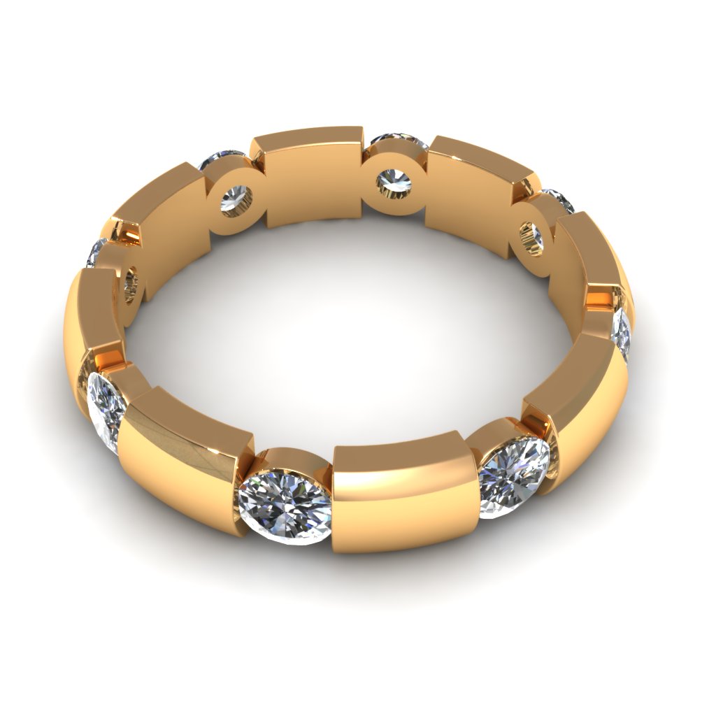 Wedding Band 3D print model_5