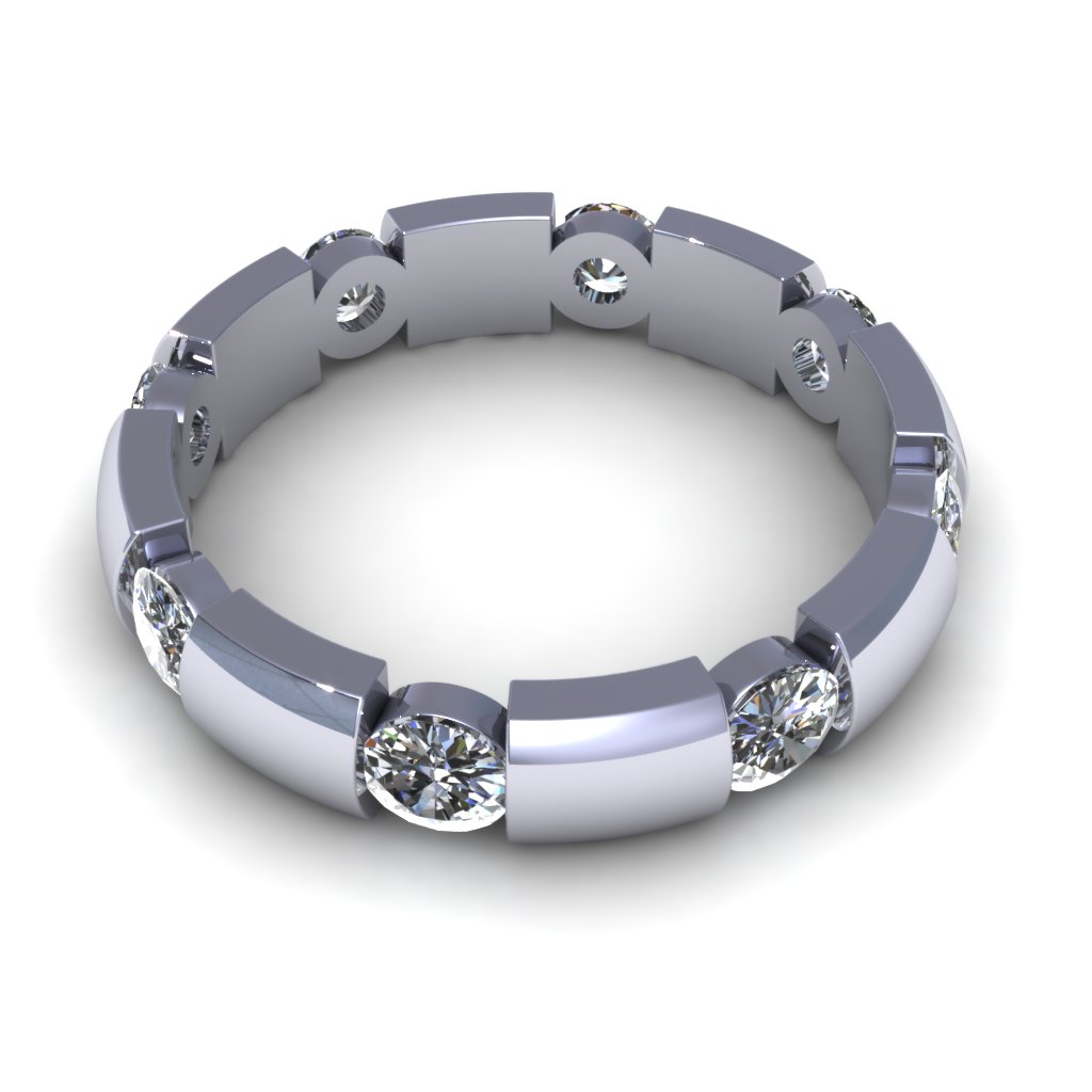 Wedding Band 3D print model_3