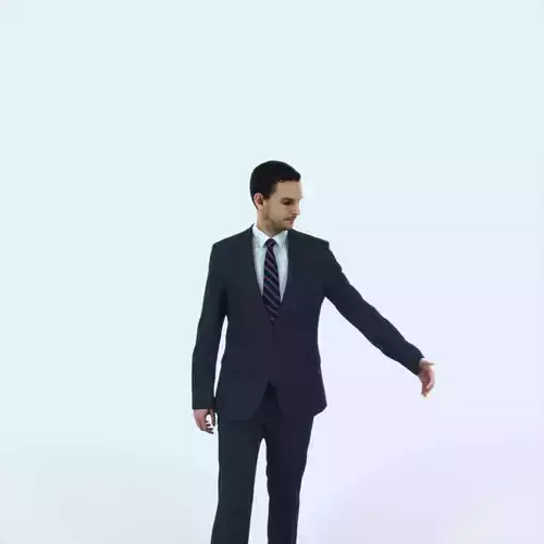 Jest 10E Couple walking Business Man