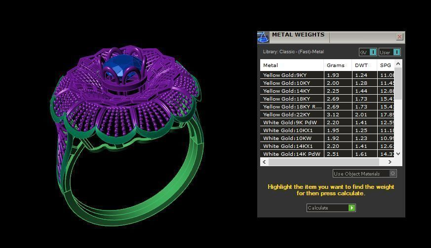Rings 3D print model_4