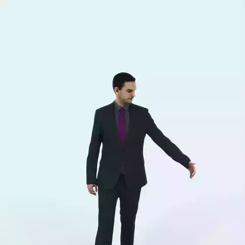 Jest 10B Couple walking Business Man