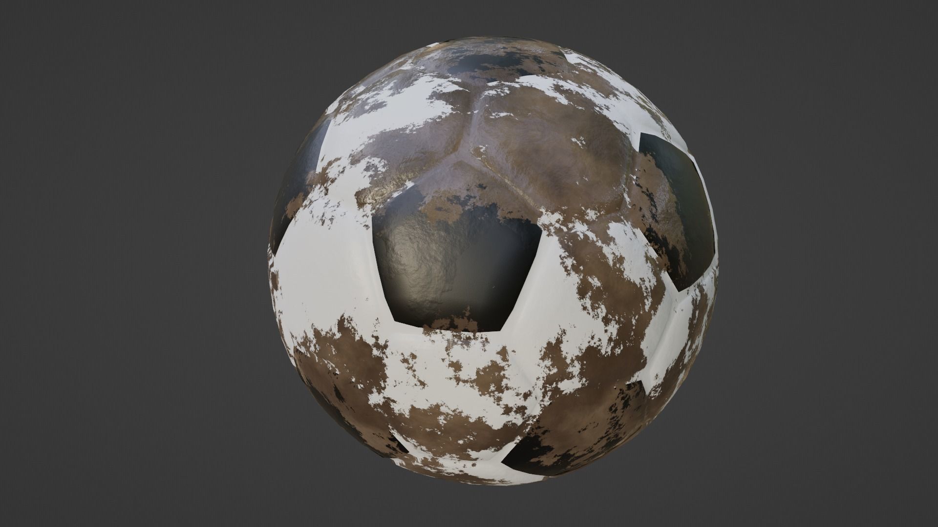 Soccer Balls 3D model_5