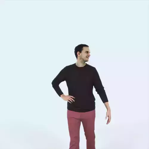 Jest 17G Listening walking Casual Man