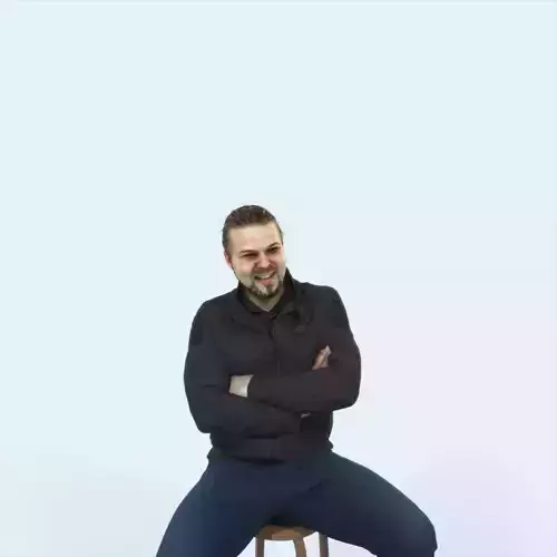 Keen 05K Listening Sitting Casual Man