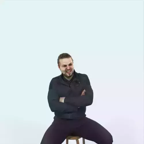 Keen 05I Listening Sitting Casual Man